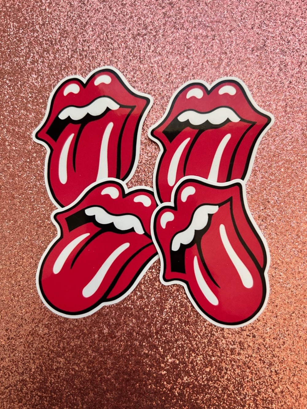 Rolling Stone lips Sticker Set - Home Design